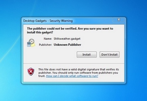 How to install Windows 7 gadgets