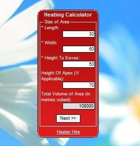 Heating Calculator