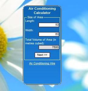Air Conditioning Calculator