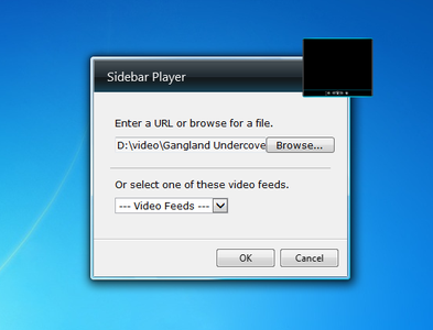 Sidebar Player settings