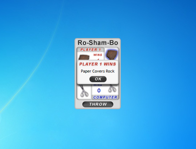 Ro Sham Bo Gadget for Windows 7